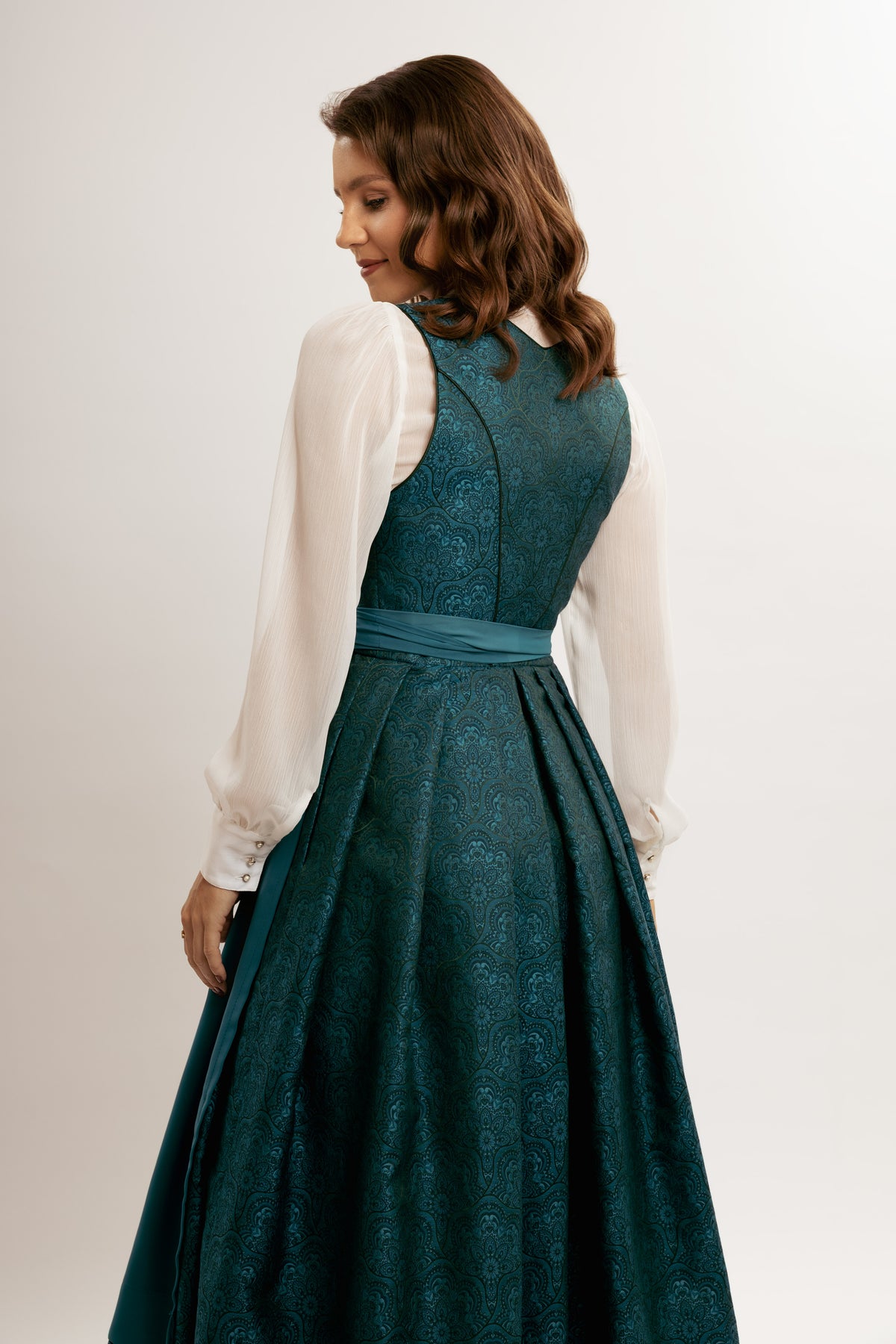 BUNTE x UNSA Dirndl Petrol - Limited Edition