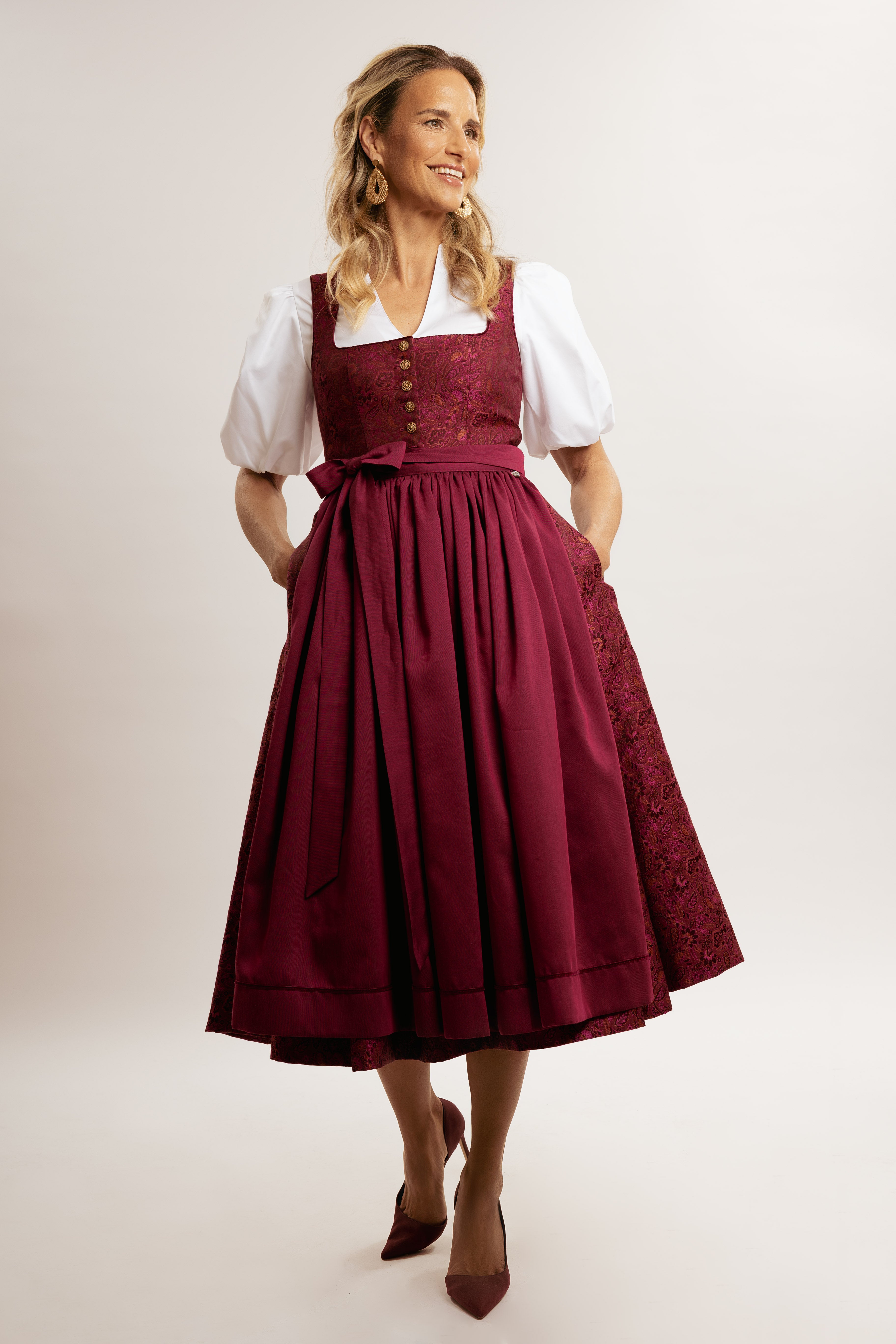 BUNTE x UNSA Dirndl Magenta - Limited Edition