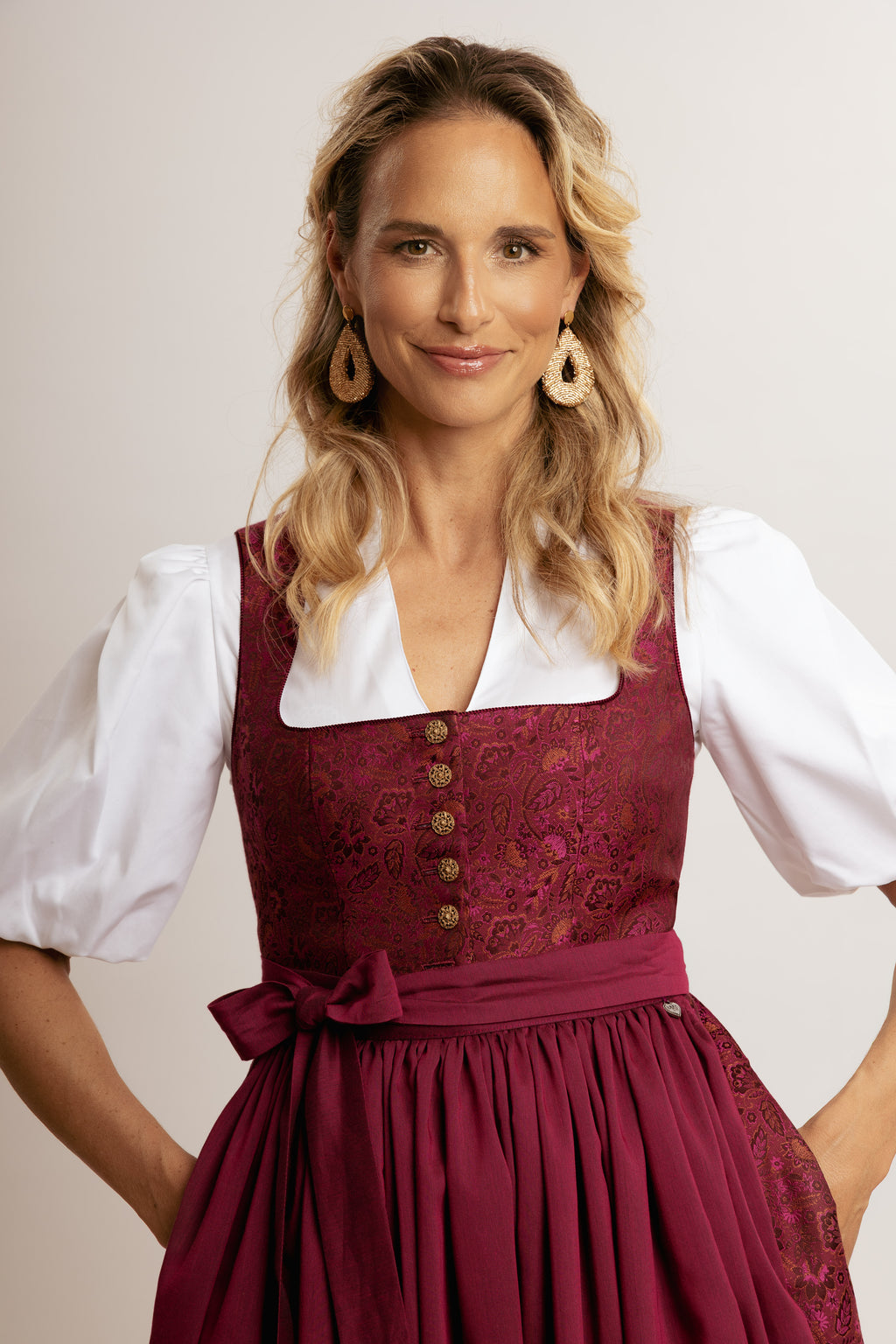 BUNTE x UNSA Dirndl Magenta - Limited Edition